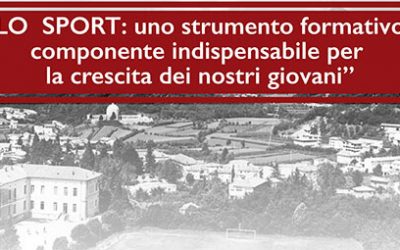 Conferenza-dibattito: “LO  SPORT: uno strumento formativo, componente indispensabile per la crescita dei nostri giovani”